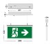 Φωτιστικό ασφαλείας Led Lounge Light SLD-28/DZ σήμανσης αυτοελεγχόμενο συνεχούς λειτουργίας IP30 Olympia Electronics 922028000